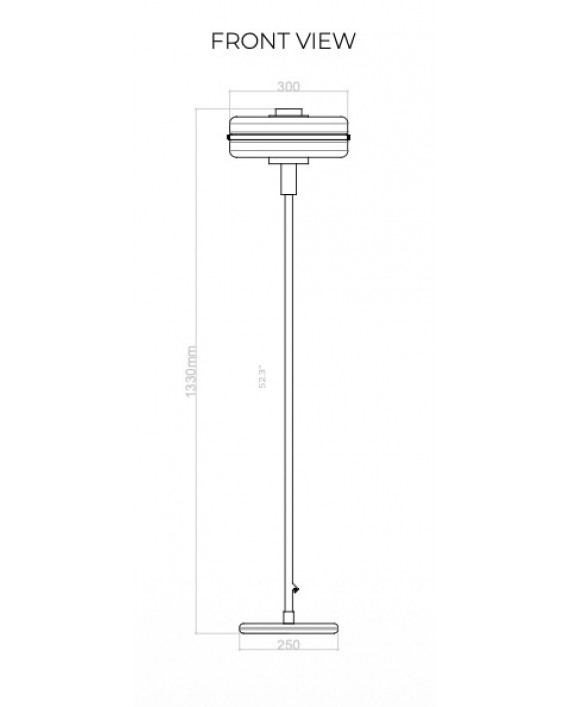 Bert Frank Masina 300 Floor Lamp